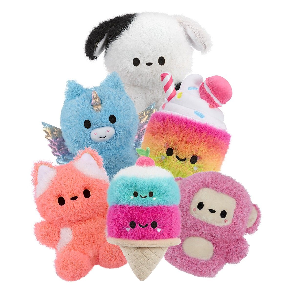 М’яка іграшка-антистрес FLUFFIE STUFFIEZ серії "Small Plush" - МАВПОЧКА