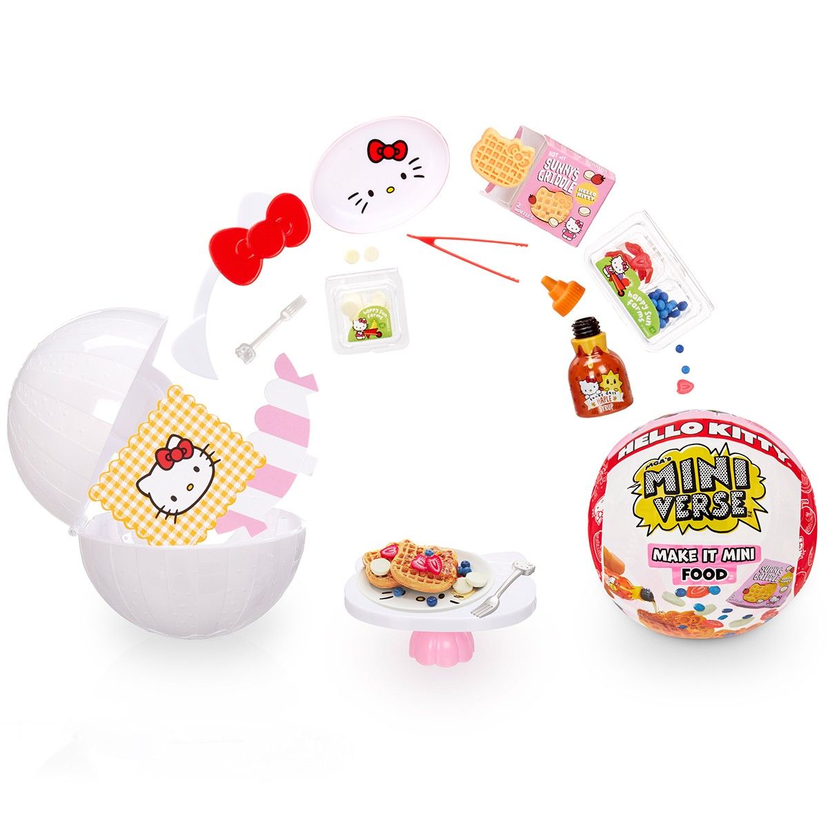 Ігровий набір MINIVERSE серії "Sanrio" S1 – СТВОРИ СМАКОЛИКИ В СТИЛІ ХЕЛЛОУ КІТТІ (в асорт, в дисп)