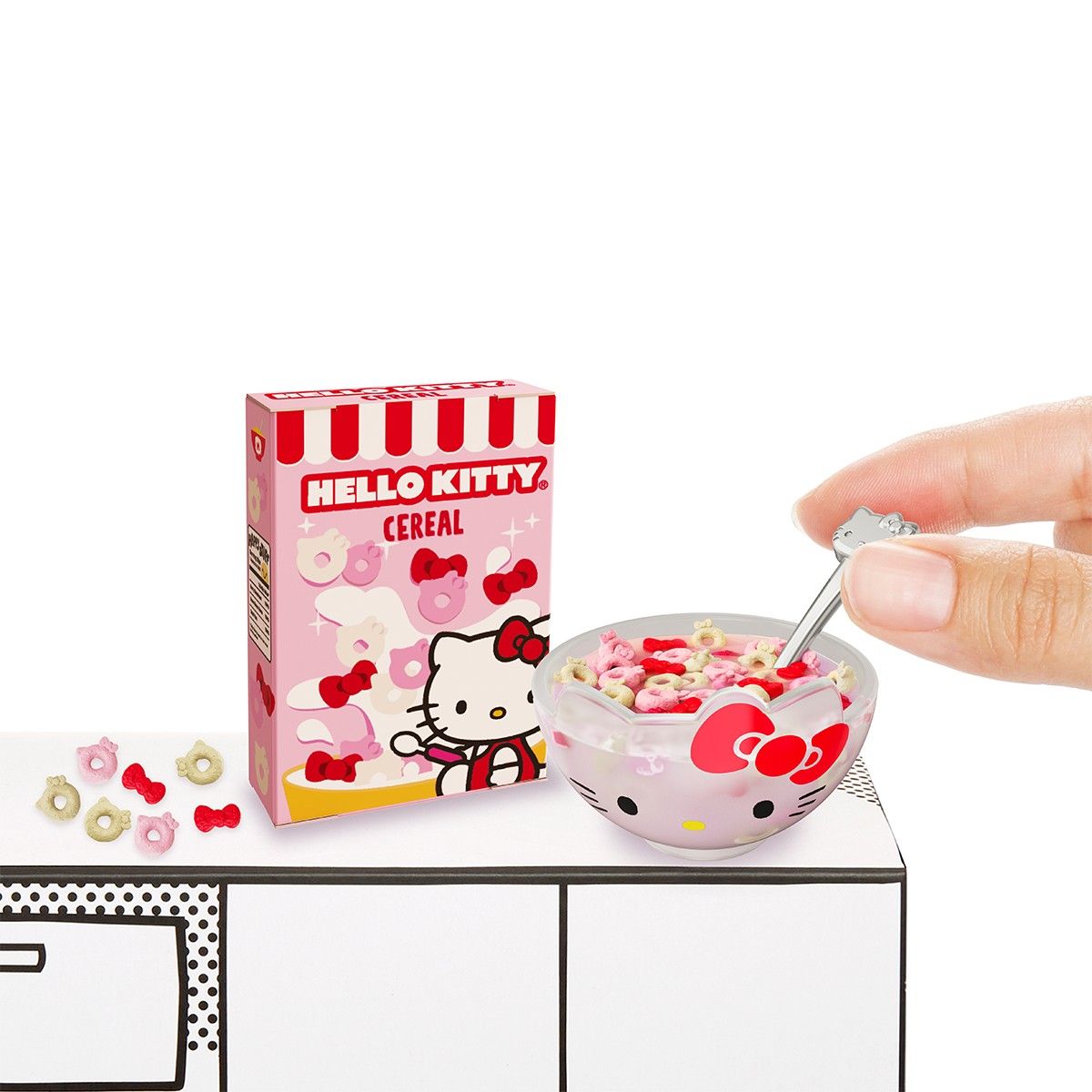 Ігровий набір MINIVERSE серії "Sanrio" S1 – СТВОРИ СМАКОЛИКИ В СТИЛІ ХЕЛЛОУ КІТТІ (в асорт, в дисп)