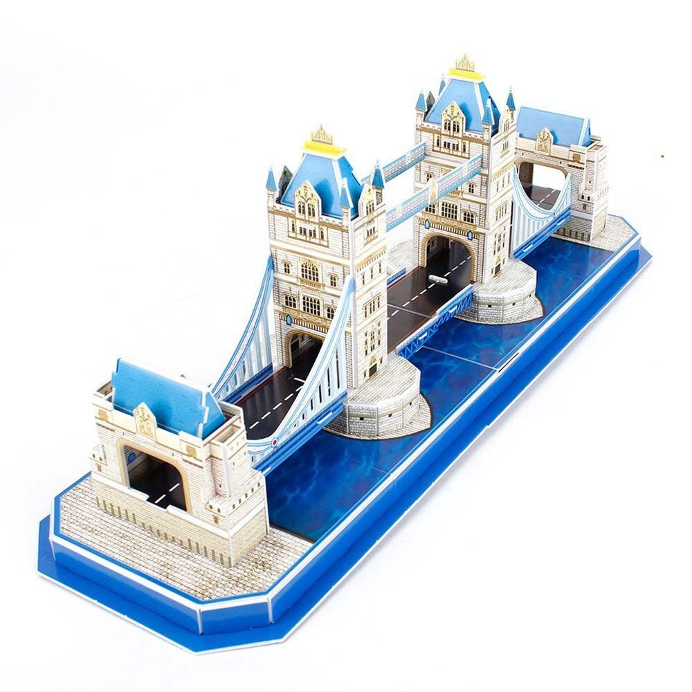 Тривимірна головоломка-конструктор CubicFun Тауерський міст (S3010h)