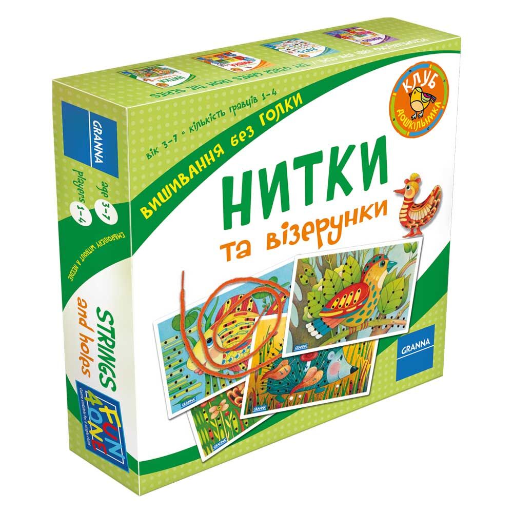 Настільна гра Нитки і візерунки Granna (82524)