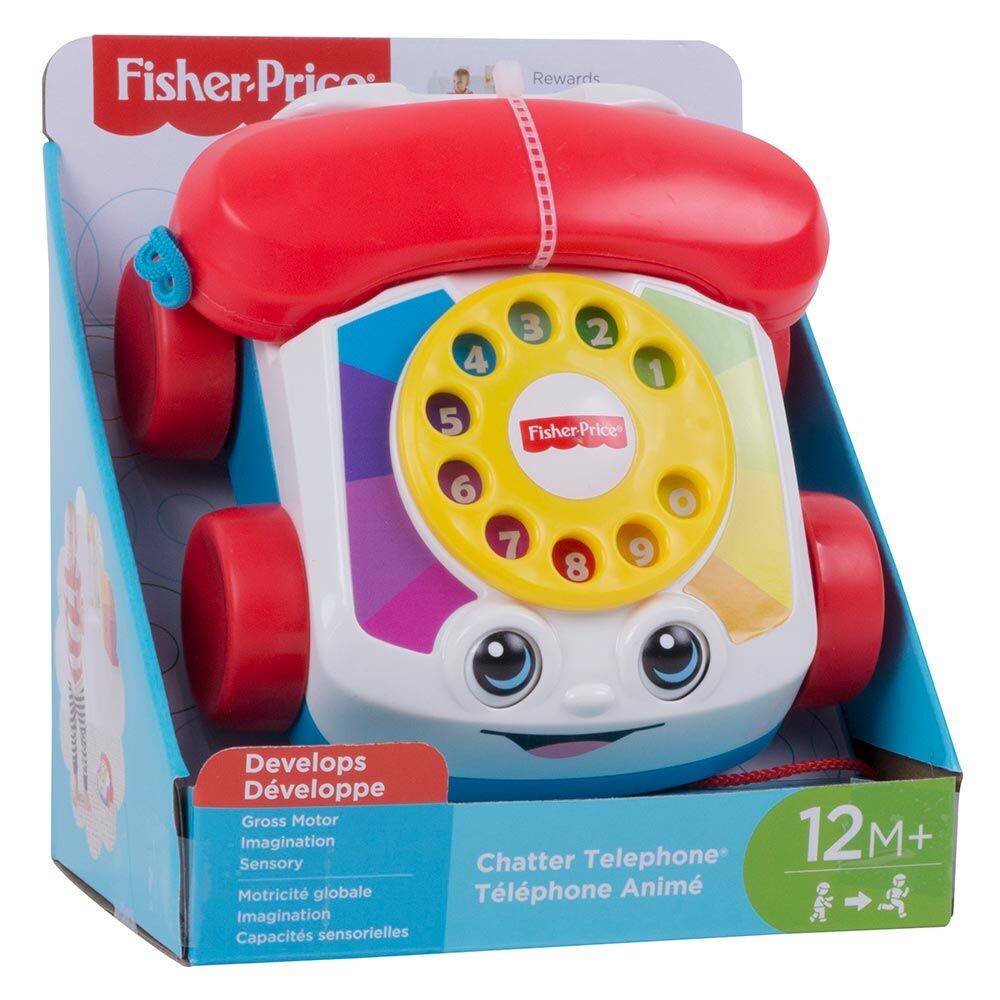 Іграшка на колесах Веселий телефон Fisher-Price (FGW66)