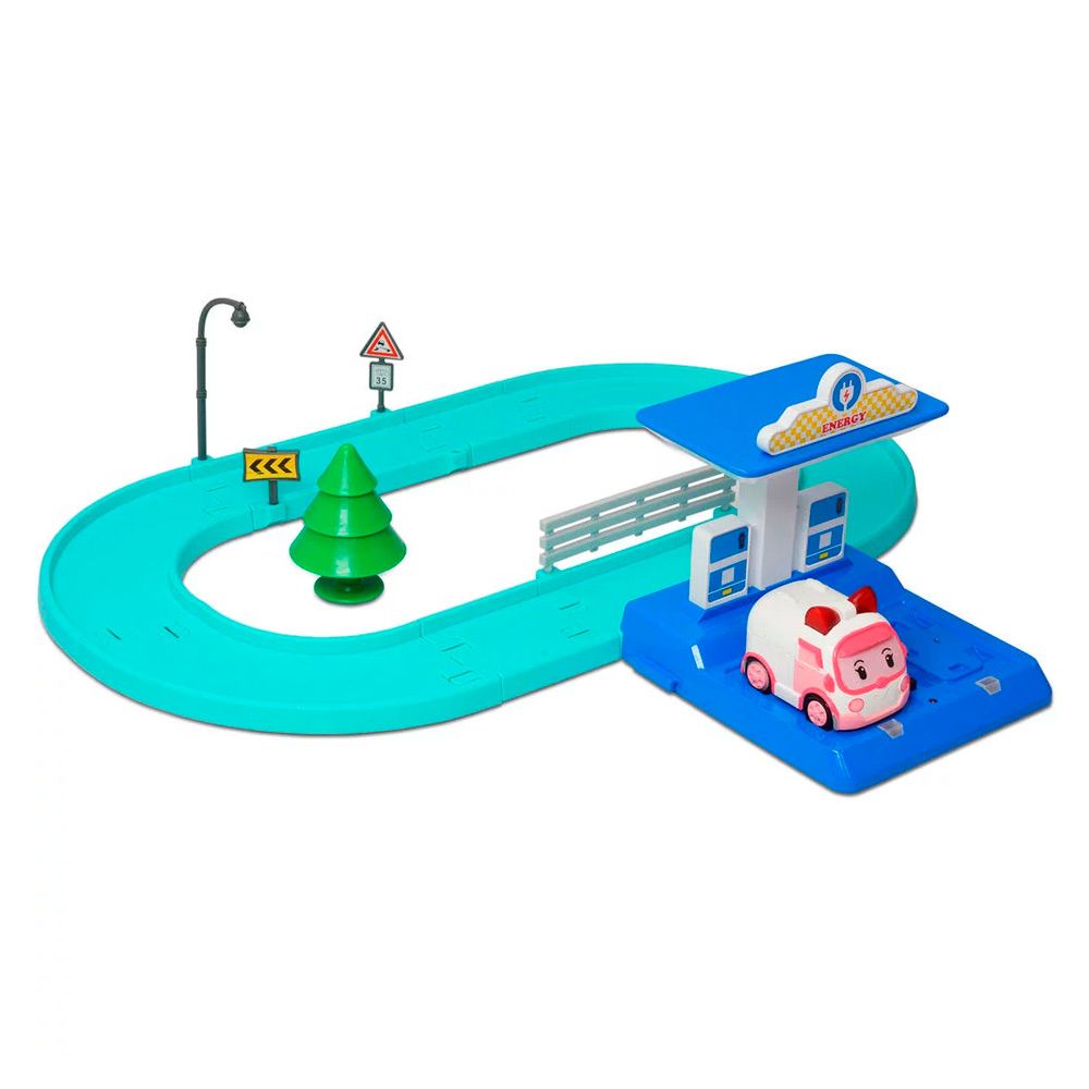 Набір Robocar Poli Трек з розумною машиною Ембер (83271)
