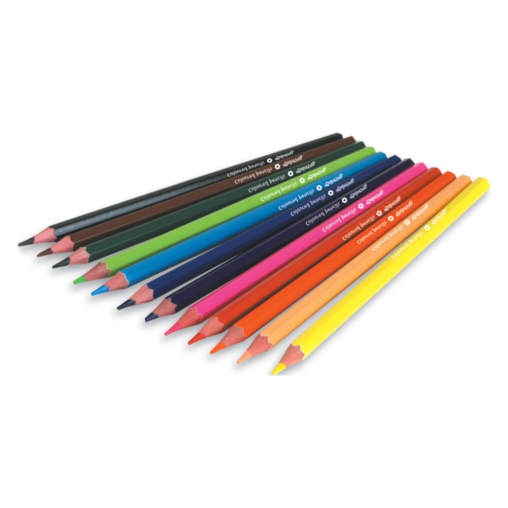 Олівці кольорові шестикутні Colorino 12 кольорів (14687PTR/1)