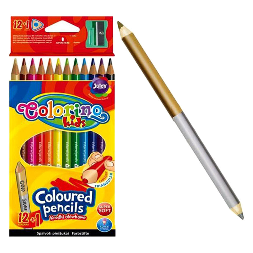 Олівці кольорові трикутні Colorino 12 кольорів (54706PTR)