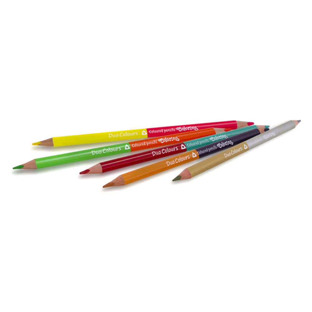 Олівці кольорові трикутні Colorino двосторонні 24 шт і 48 кольору (51705PTR)