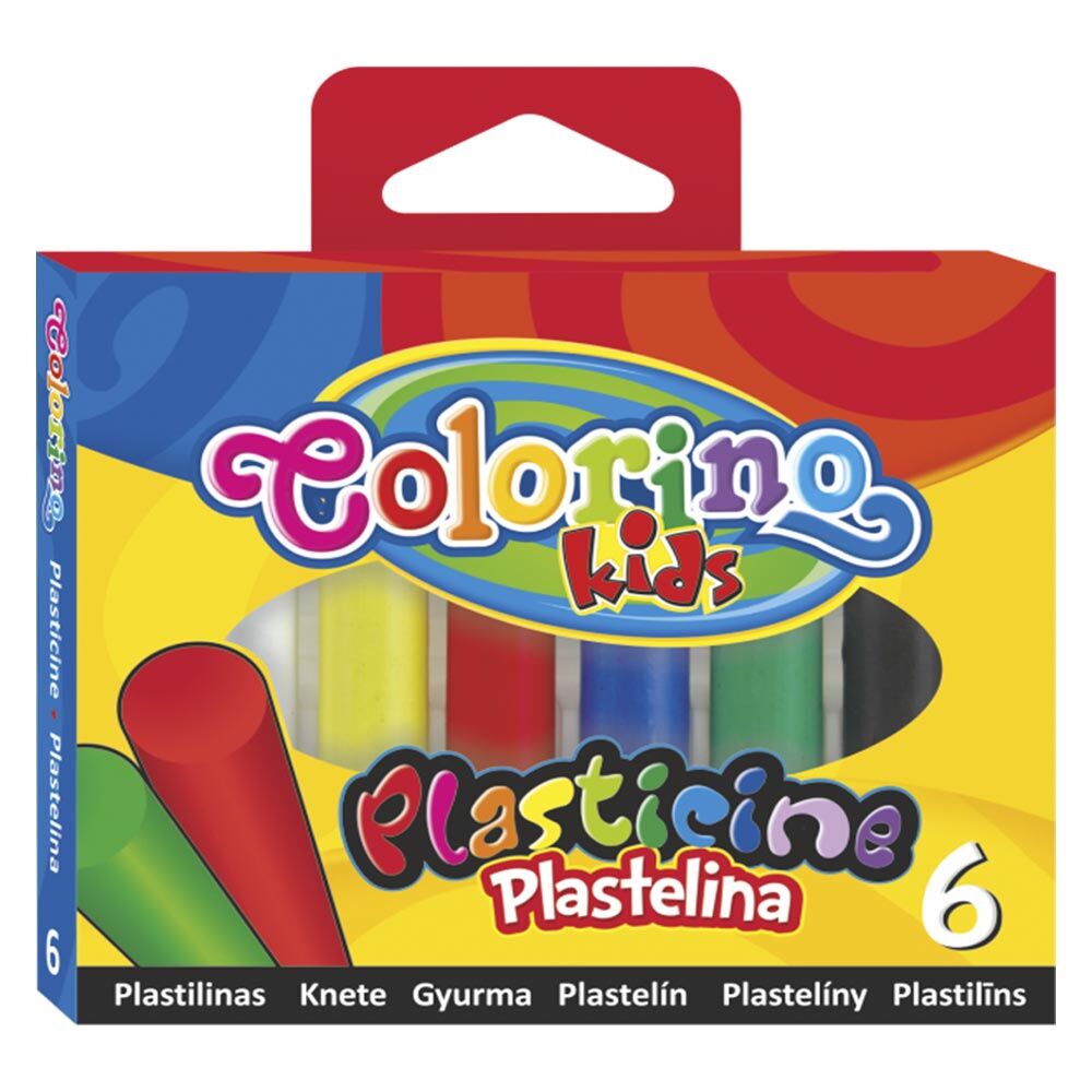 Пластилін Colorino 6 кольорів (13871PTR/1)
