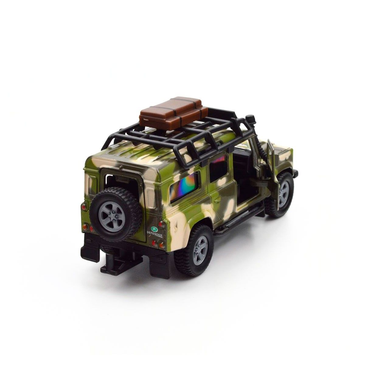 Ігровий набір – LAND ROVER DEFENDER MІЛІТАРІ (з причепом)