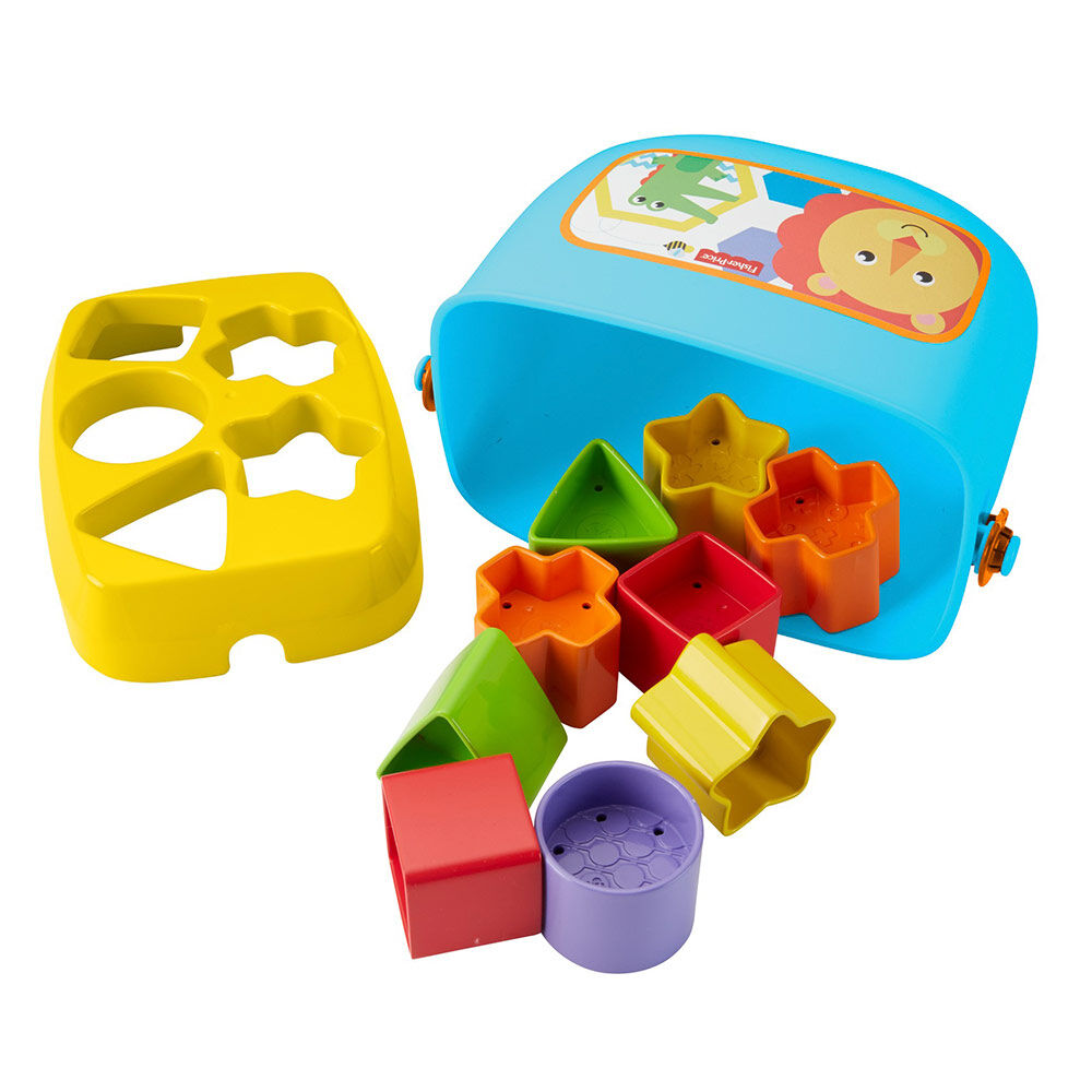 Сортер Fisher-Price Відерце із кубиками Яскраве (FFC84)