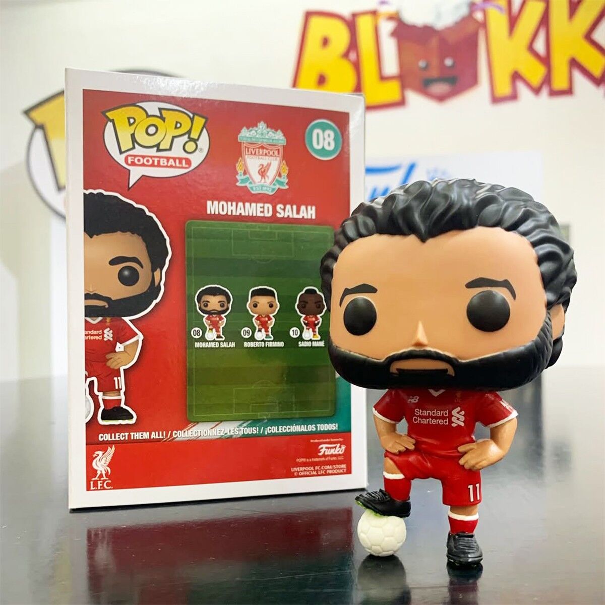 Ігрова фігурка FUNKO POP! серії "Футбол:Ліверпуль" - МОХАМЕД САЛАХ
