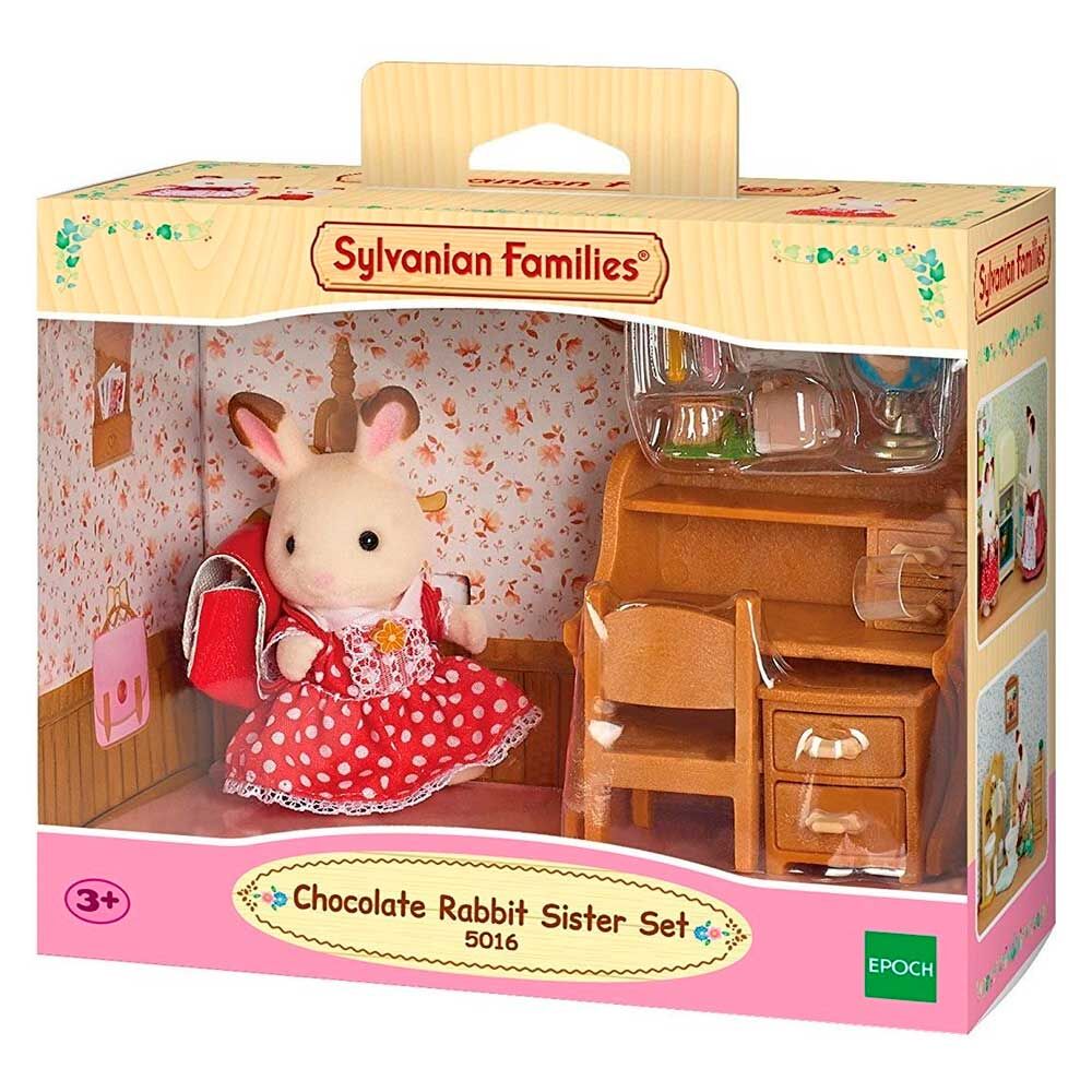 Ігровий набір Шоколадний кролик Сестра за партою Sylvanian Families