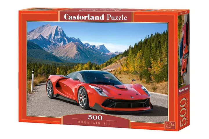 Пазли Castorland 500 елементів "Автомобіль у горах" (B-52967)