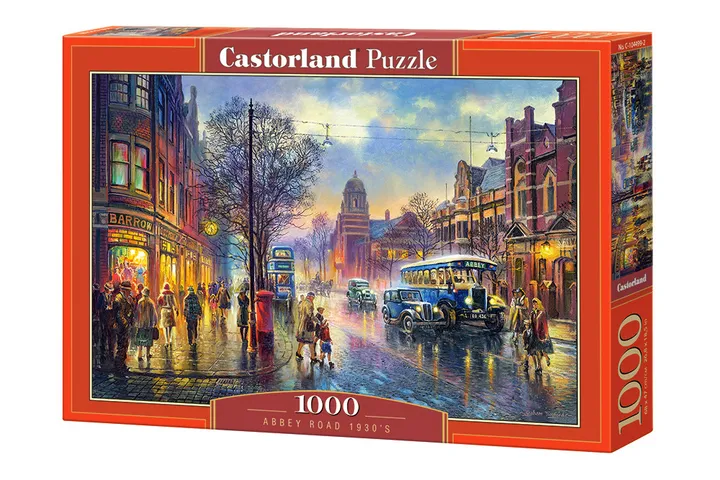 Пазли Castorland 1000 елементів "Дорога до Абатства 1930-х років" (C-104499)