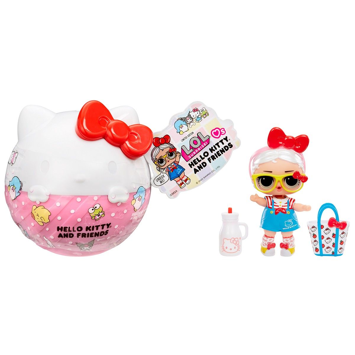 Ігровий набір з лялькою L.O.L.SURPRISE! серії "Loves Hello Kitty" – HELLO KITTY ТА ДРУЗІ (в асорт.)