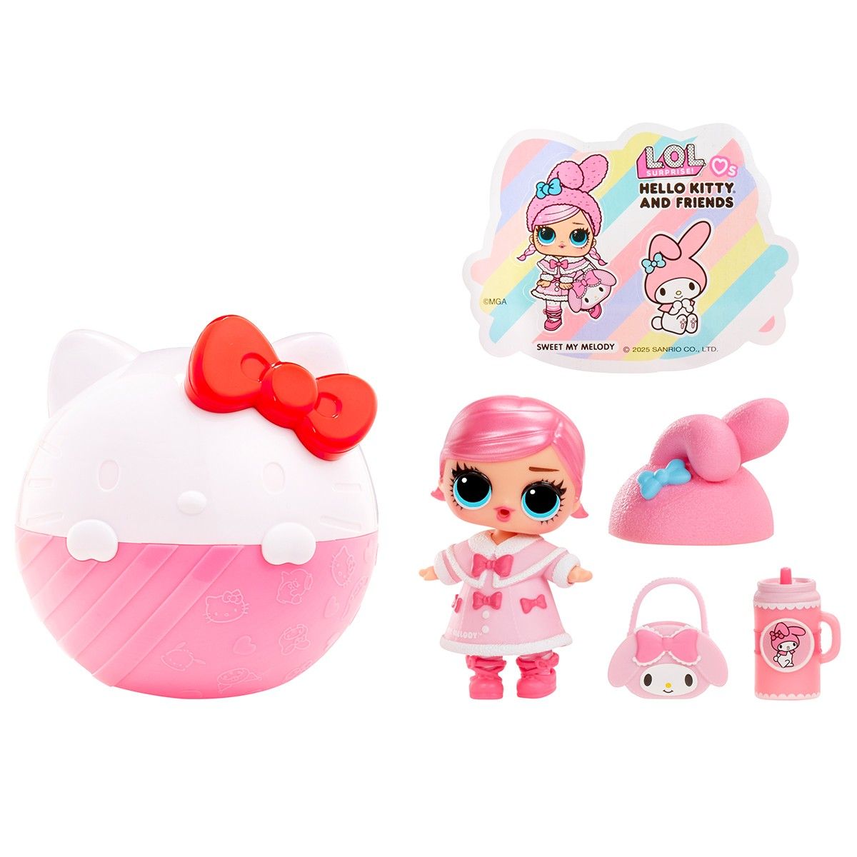 Ігровий набір з лялькою L.O.L.SURPRISE! серії "Loves Hello Kitty" – HELLO KITTY ТА ДРУЗІ (в асорт.)