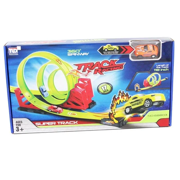 Гоночний трек Qunxing Toys Потрійна петля 68803