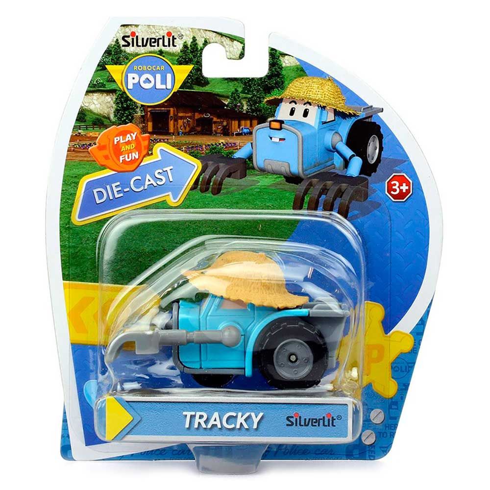 Іграшка Трекі Металева машинка Robocar Poli 6 см  (83358)
