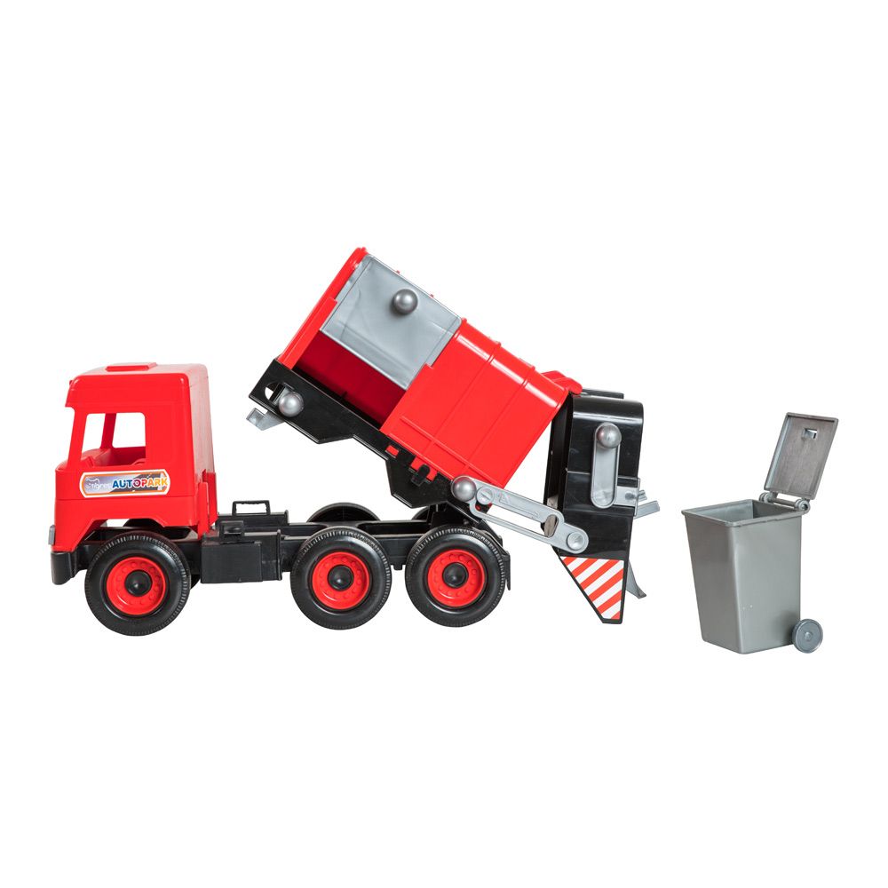 Машинка Tigres Middle truck Червоний сміттєвоз (39488)