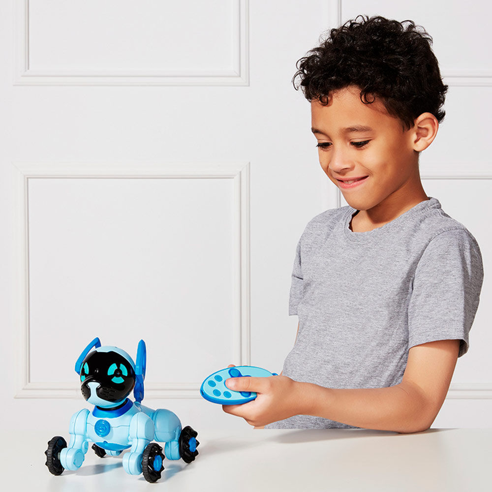 Інтерактивна іграшка WowWee Цуценя Чіп блакитне (W2804/3818)
