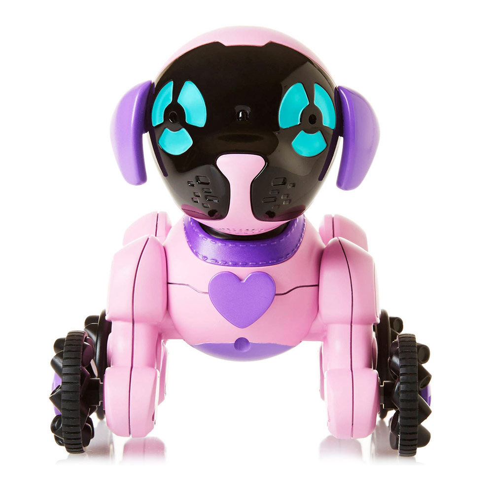 Інтерактивна іграшка WowWee Chippies Цуценя Чіпелла біло-рожева (W2804/3817)