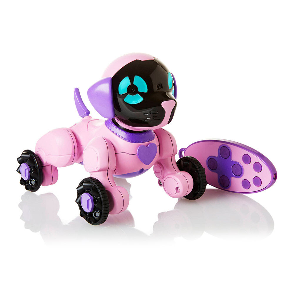 Інтерактивна іграшка WowWee Chippies Цуценя Чіпелла біло-рожева (W2804/3817)