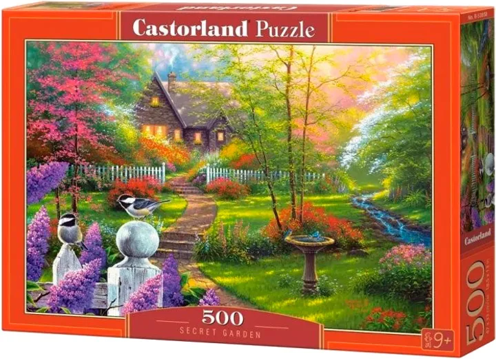 Пазли Castorland Таємний сад 500 елементів (B-53858)