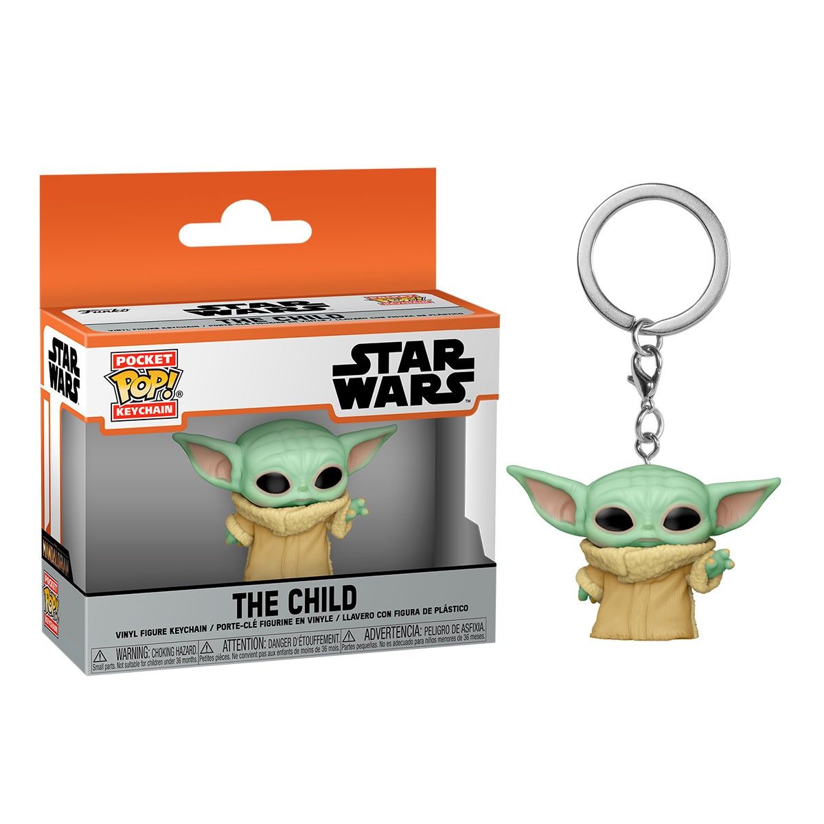 Ігрова фігурка на кліпсі FUNKO POP! серії "Мандалорець" - МАЛЮК ҐРОГУ
