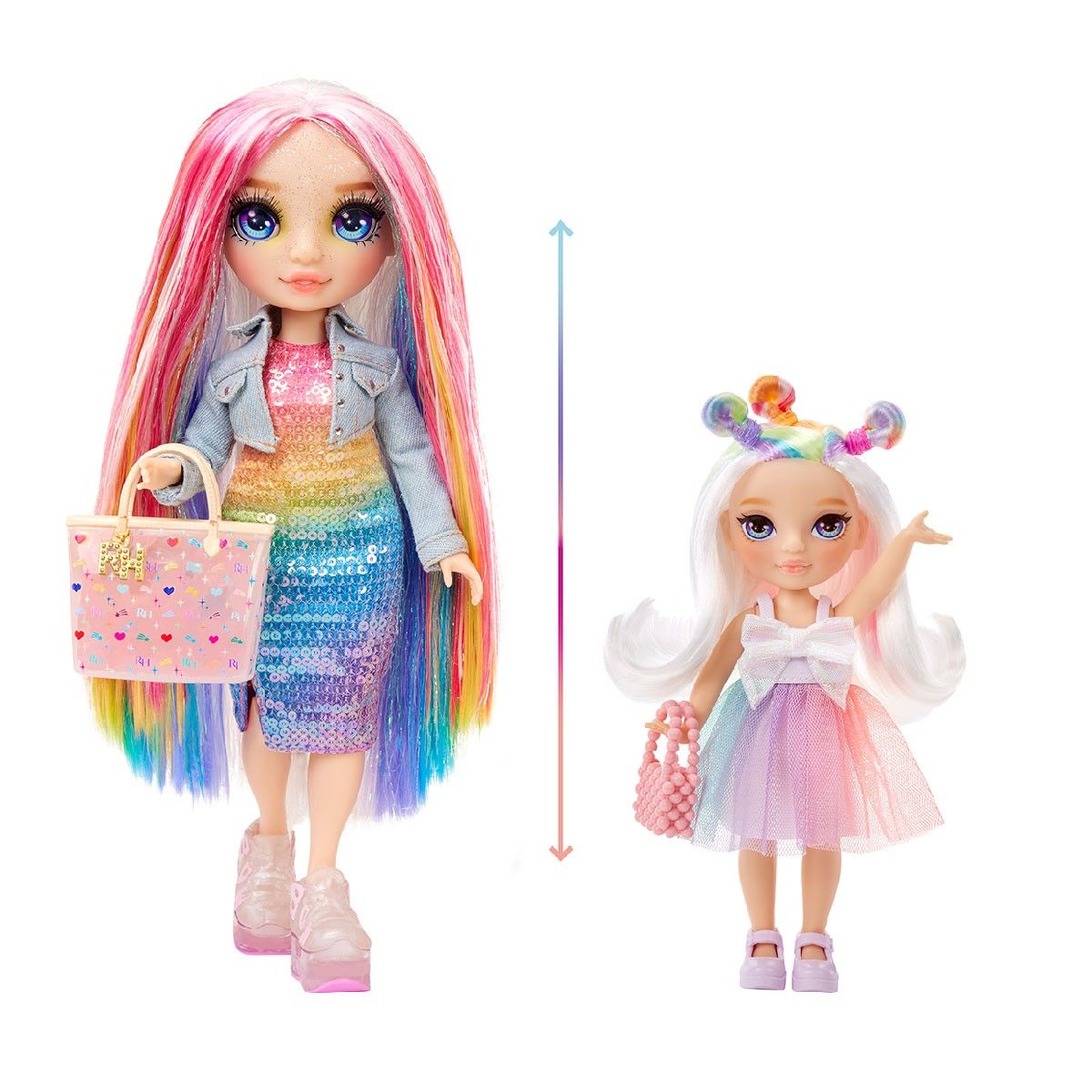 Ігровий набір з лялькою RAINBOW HIGH серії "Littles" - ВЕСЕЛКА (з аксес.)