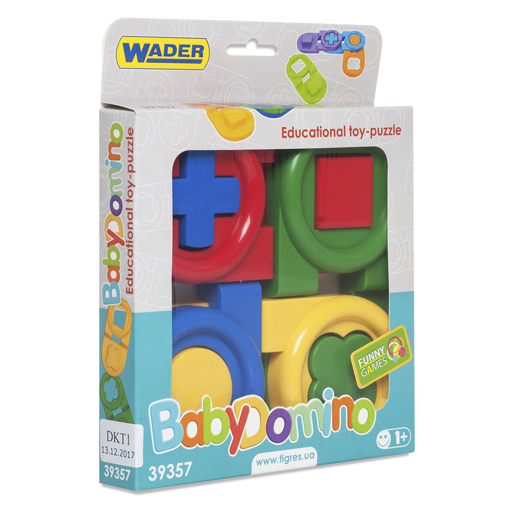 Пазли Wader Дитяче доміно у коробці (39357)