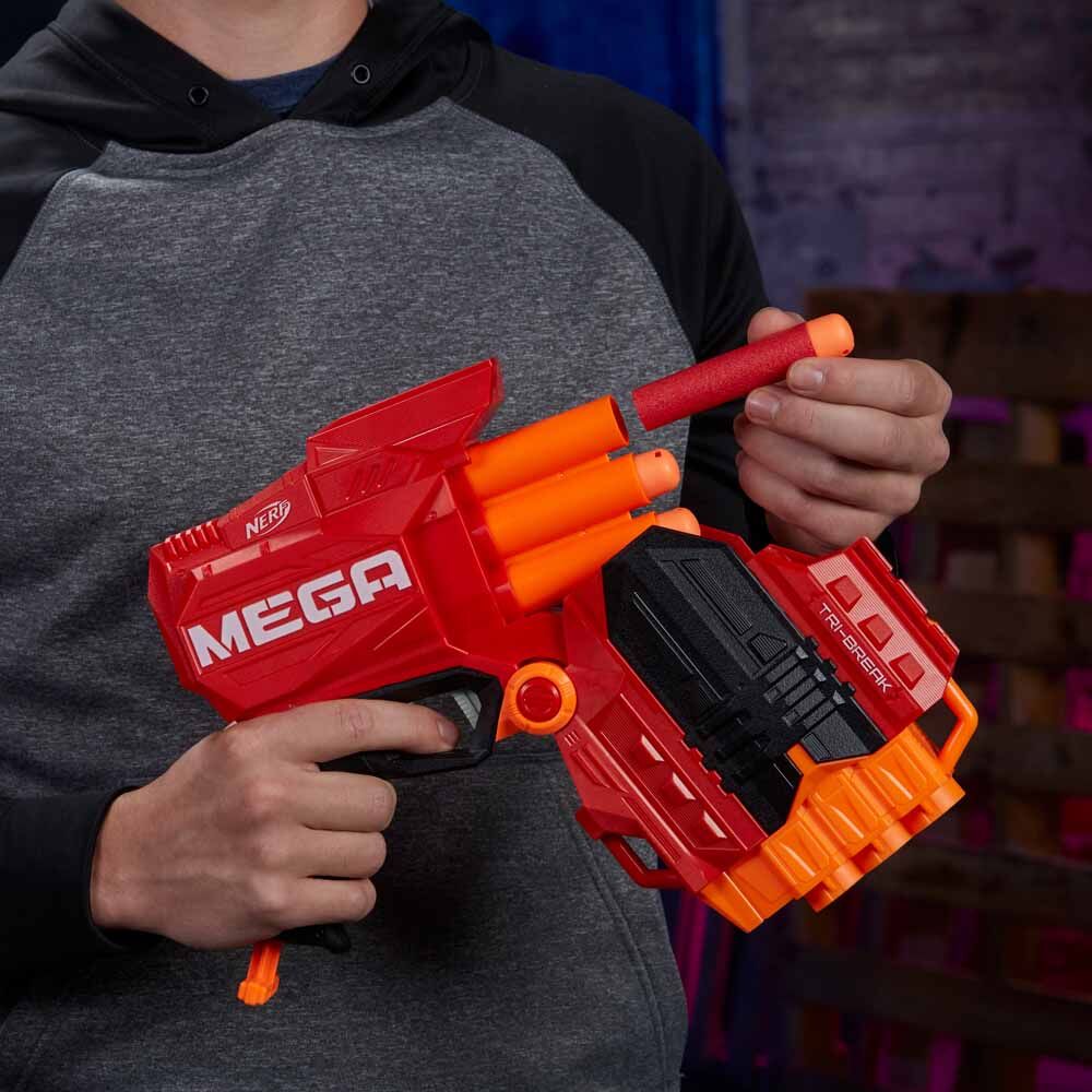 Бластер іграшковий Nerf Mega Tri-Break (E0103)