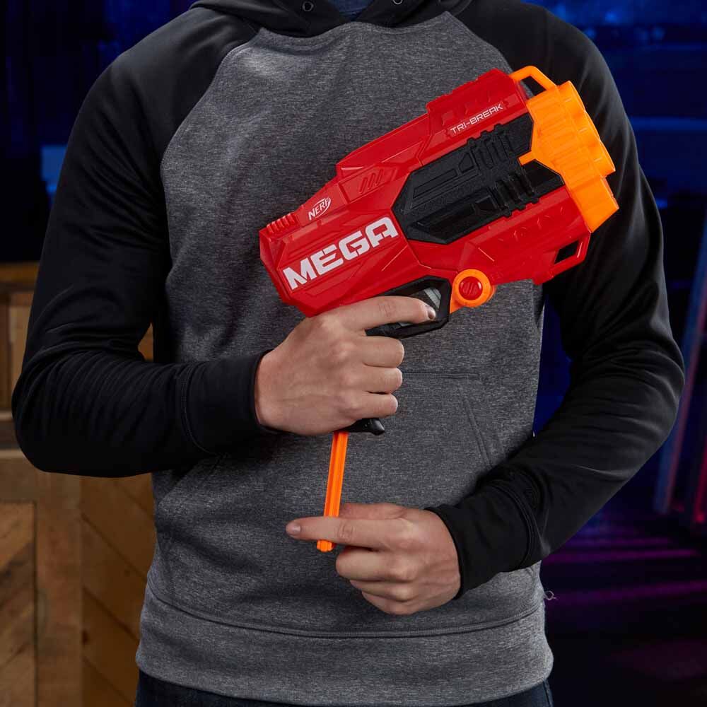 Бластер іграшковий Nerf Mega Tri-Break (E0103)