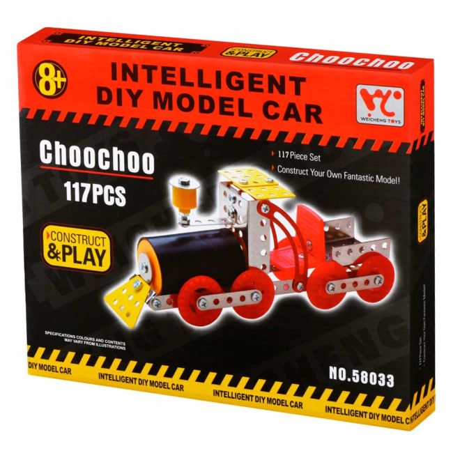 Конструктор Same Toy Паровоз 117 елементів (58033Ut)