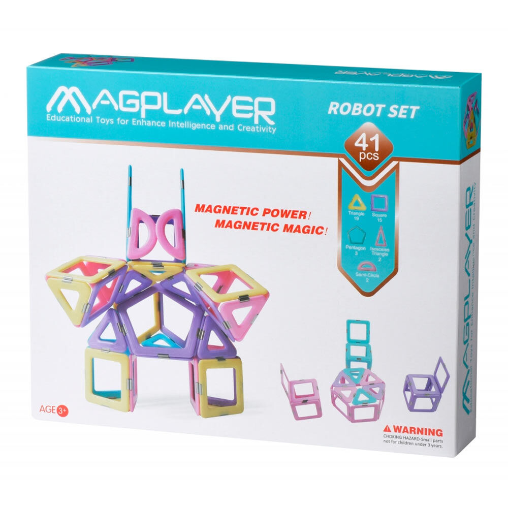 Конструктор Magplayer магнітний 41 елемент (MPH2-41)