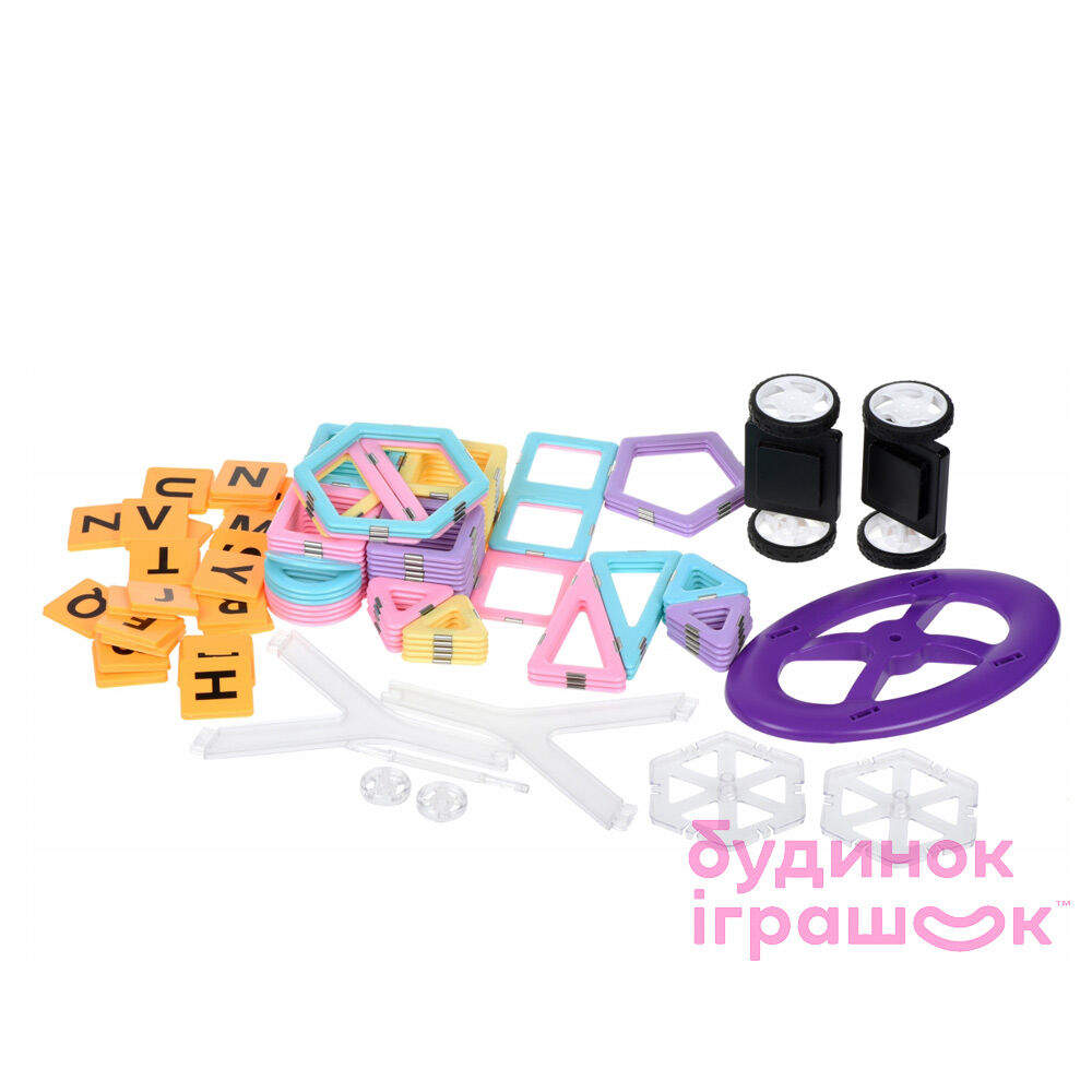 Конструктор магнітний Magplayer 121 елемент в боксі (MPT2-121)