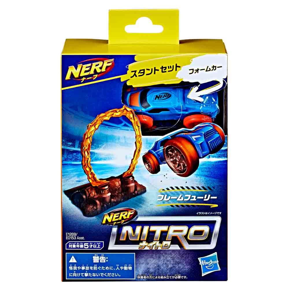Набір Nerf Nitro Перешкода та машинка Кільце вогню (E0153/E1269)