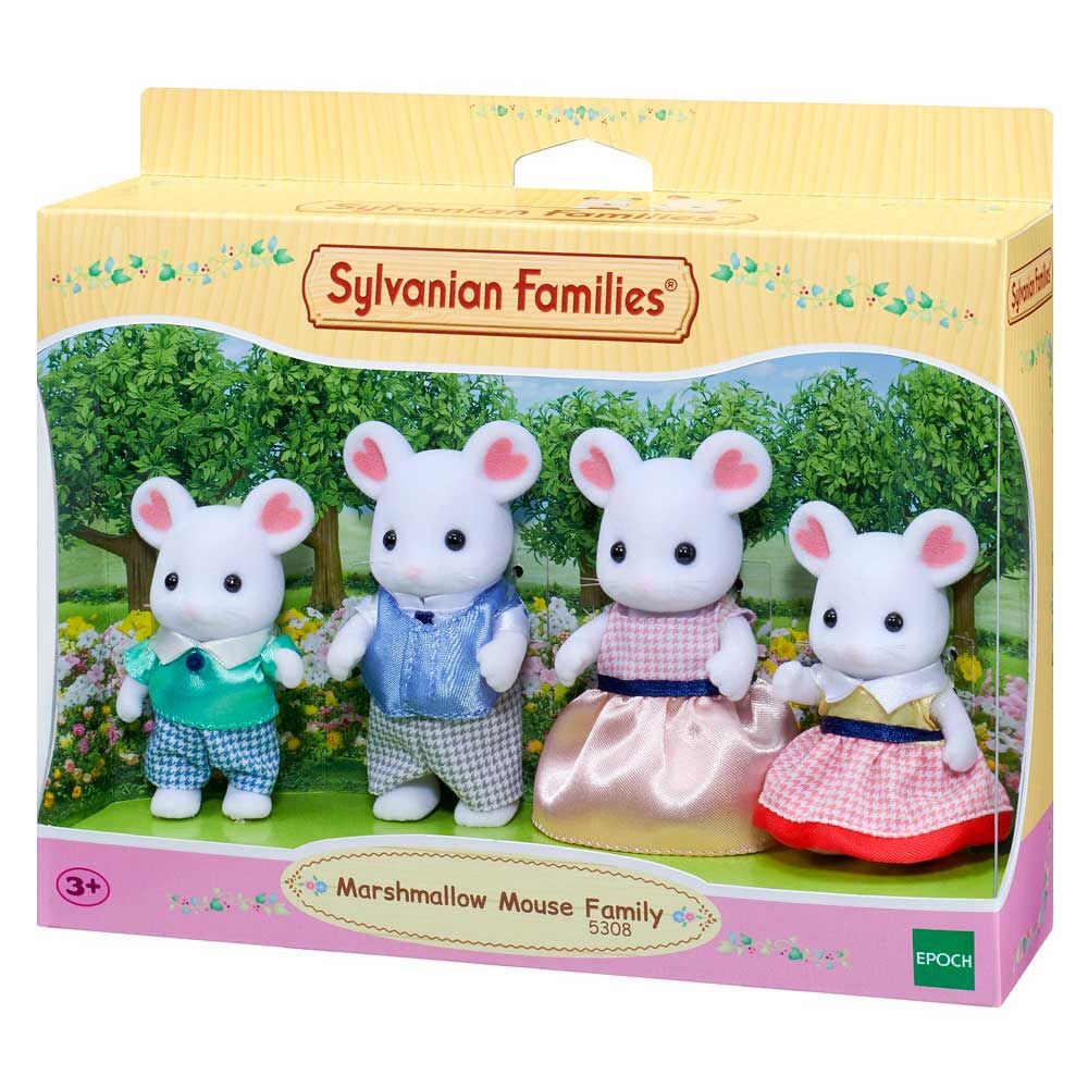 Ігровий набір Sylvanian Families Сім’я білосніжних мишей (5308)