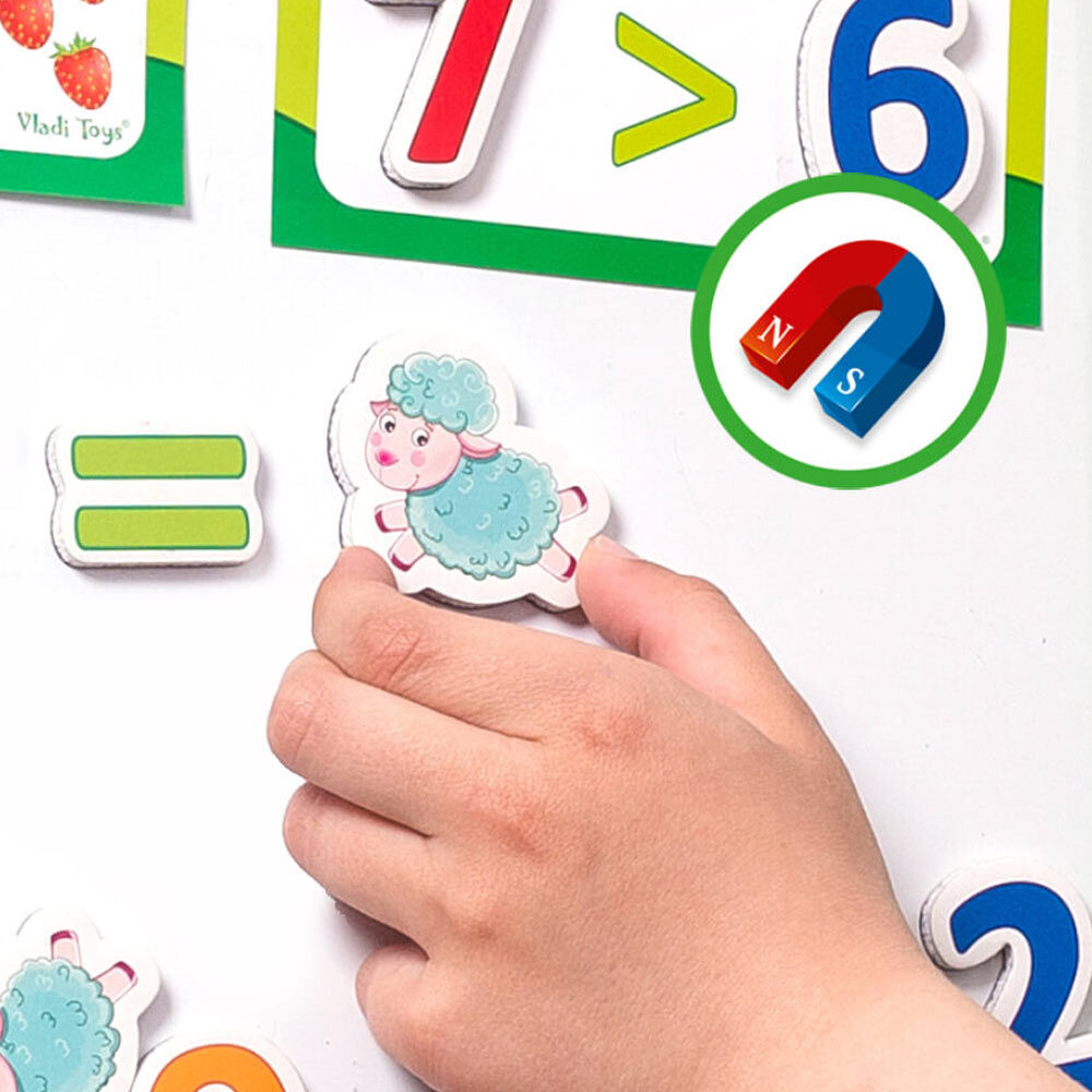 Гра для розвитку Vladi Toys Математика на магнітах укр (VT5411-04)