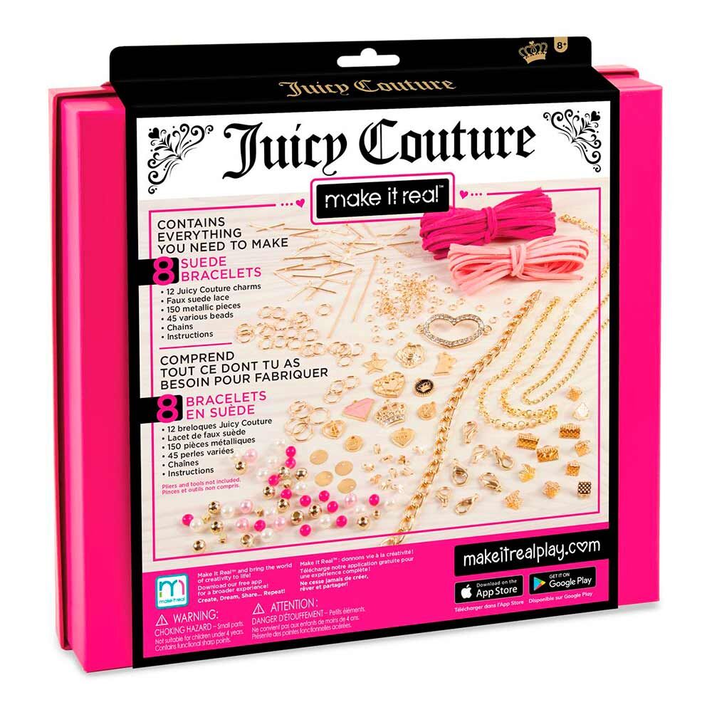 Набір для створення шарм-браслетів Make it Real Juicy Couture романтичне побачення (MR4401) 