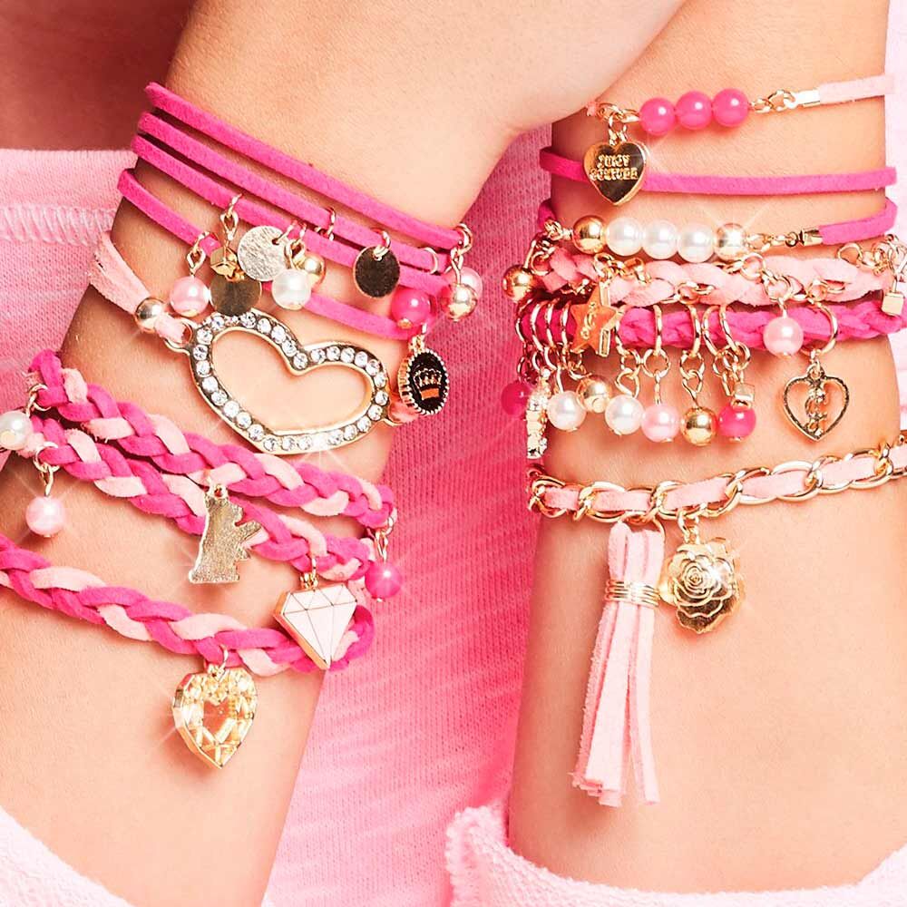 Набір для створення шарм-браслетів Make it Real Juicy Couture романтичне побачення (MR4401) 