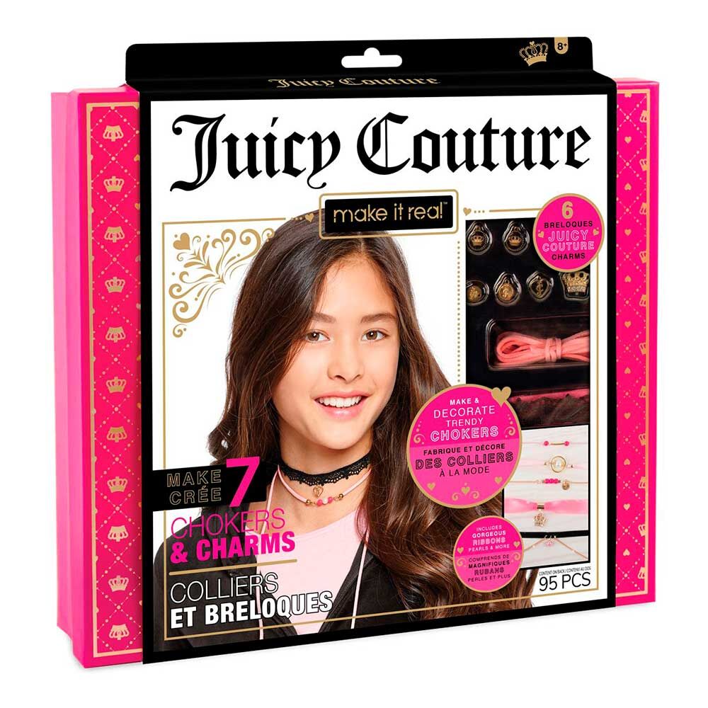 Набір для створення прикрас Make it Real Juicy Couture Елегантні чокери (MR4402)