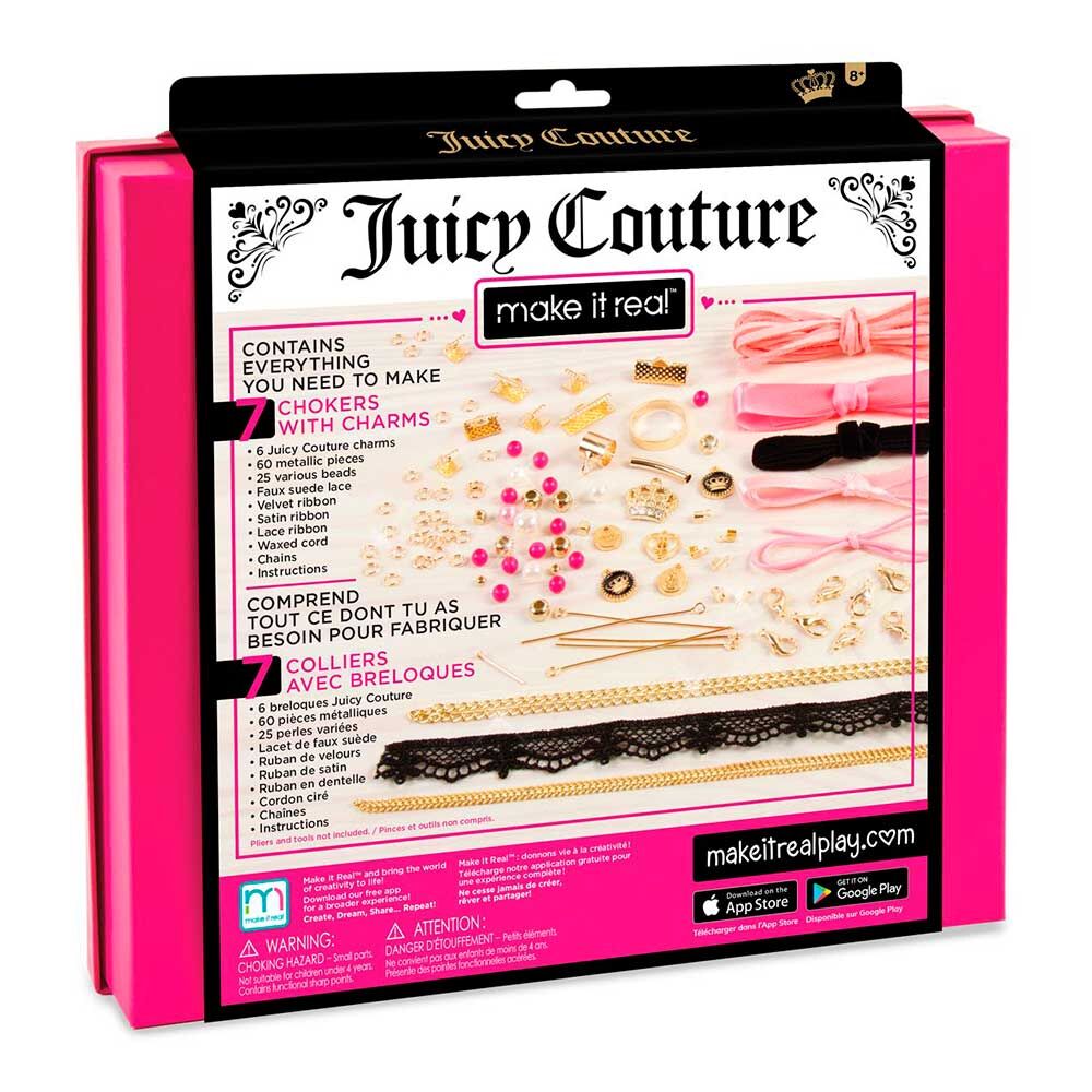 Набір для створення прикрас Make it Real Juicy Couture Елегантні чокери (MR4402)
