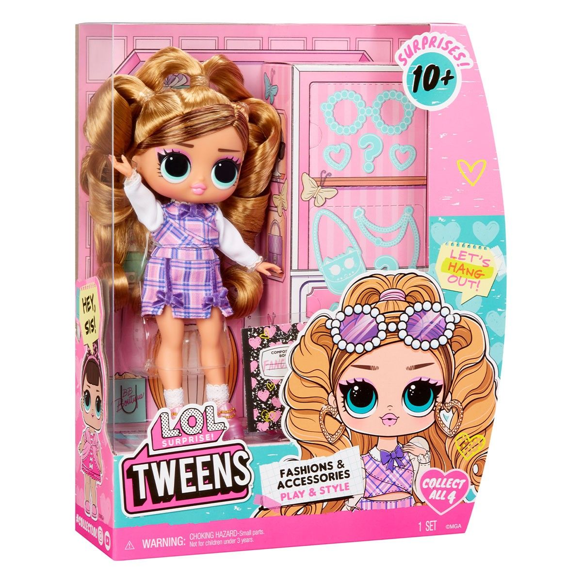 Ігровий набір з лялькою L.O.L. SURPRISE! серії "Tweens Core"  – МОДНИЦЯ (з аксес.)