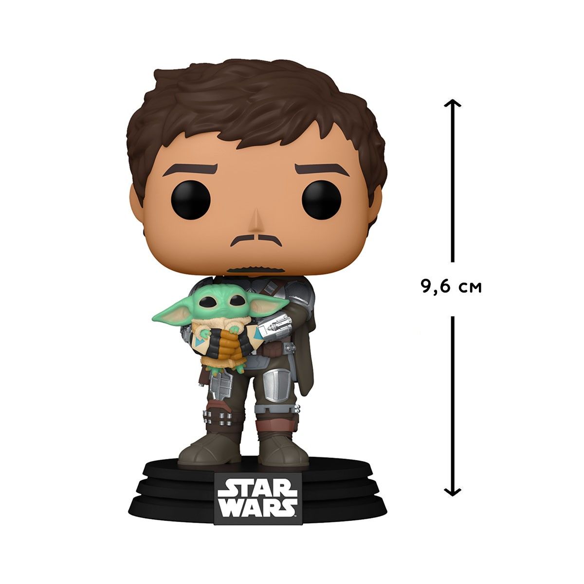 Ігрова фігурка FUNKO POP! серії "Star Wars: Mandalorian" - МАНДАЛОРЕЦЬ З ҐРОҐУ