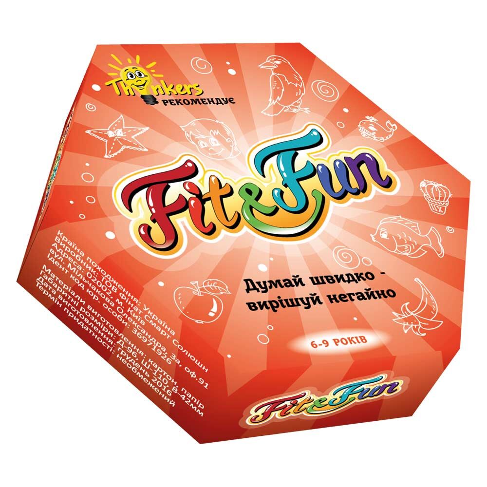 Настільна гра Thinkers Fit and fun українською (209011)
