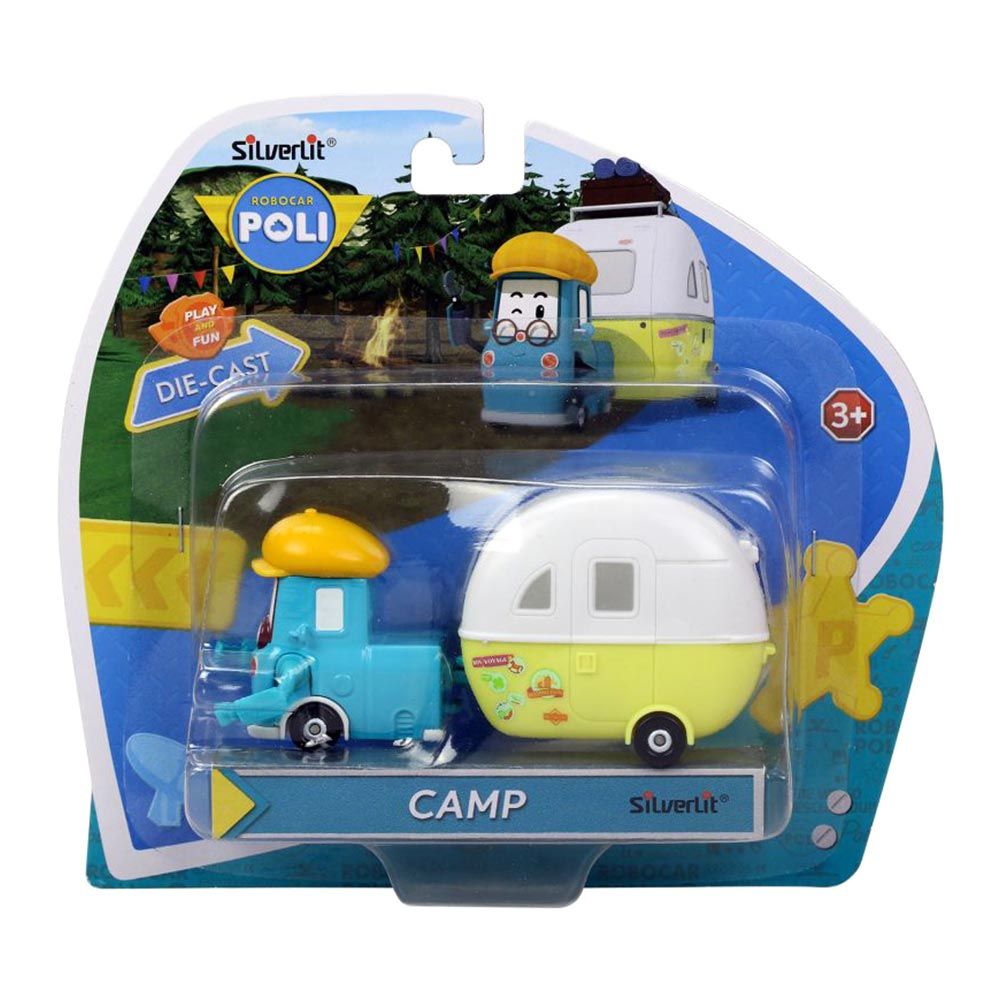Машинка Robocar Poli Камп металева (83405)