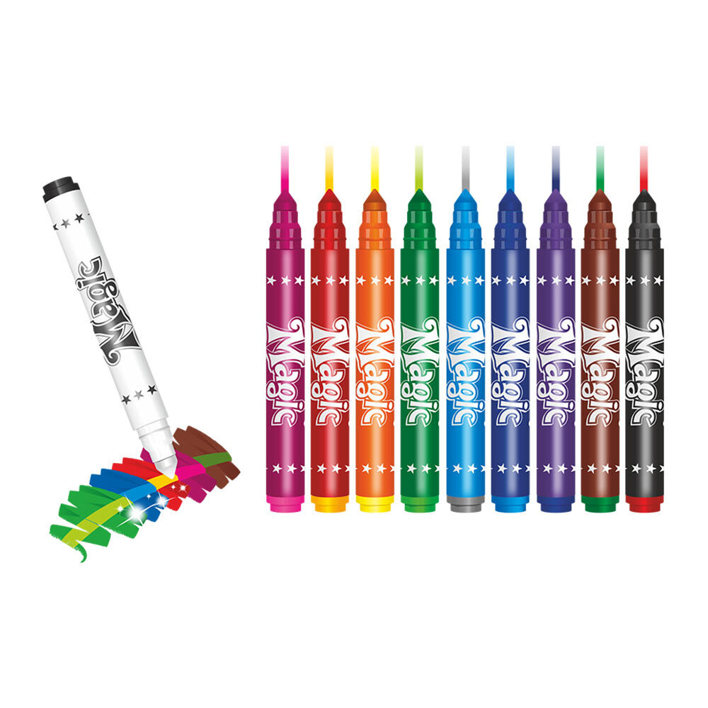Фломастери Colorino Магічні 10 кольорів (34630PTR)