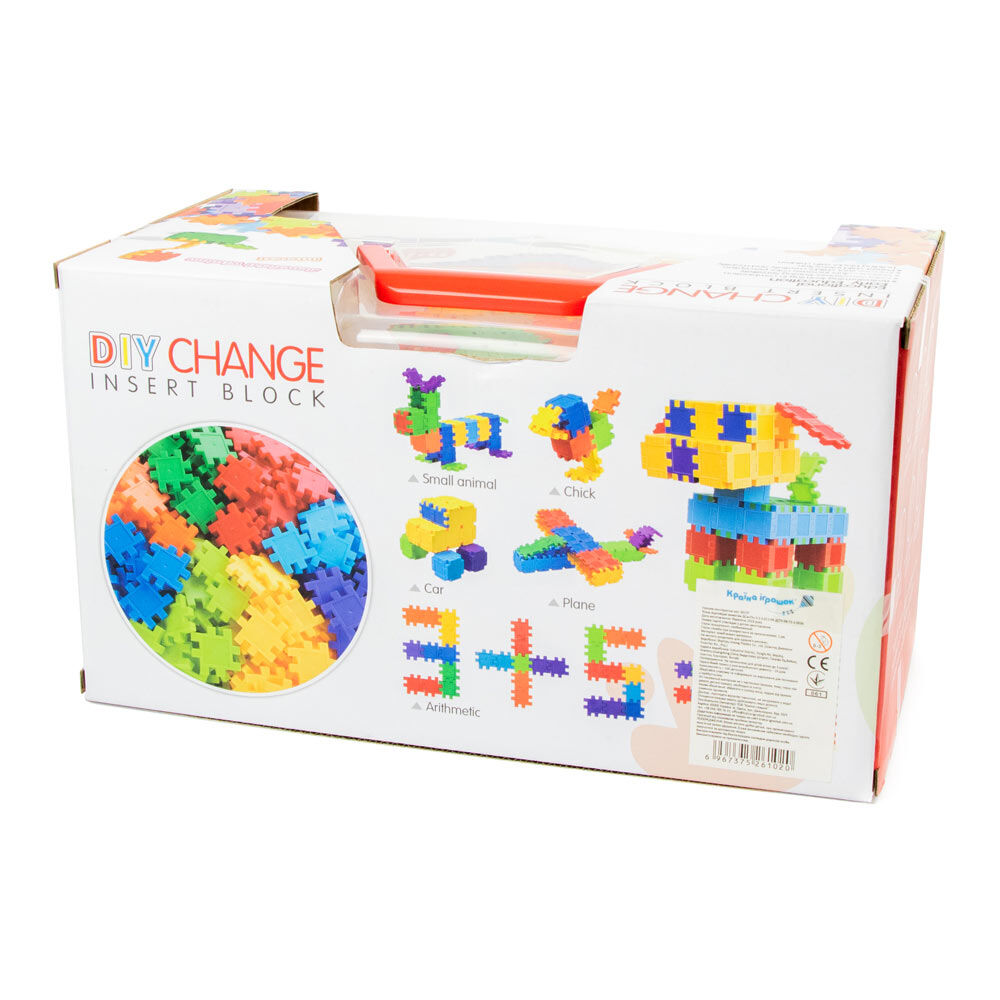 Конструктор Shantou jinxing Insert block 100 деталей (6019Y)