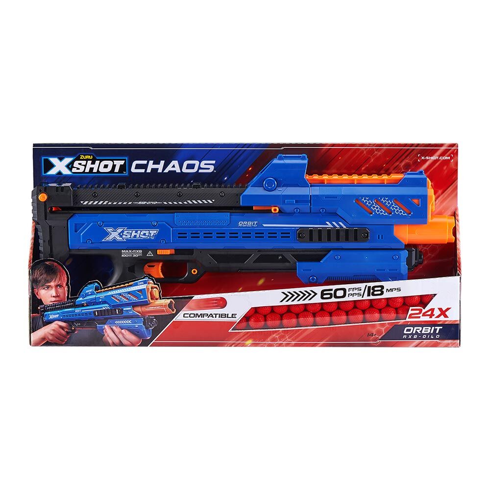 Скорострільний бластер X-Shot Excel Chaos orbit (36281Z)