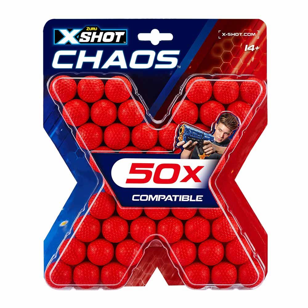 Набір кульок X-Shot Chaos 50 шт (36327Z)