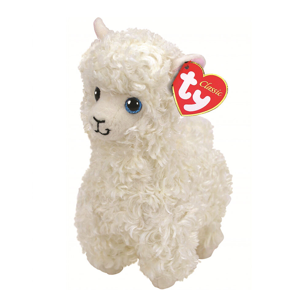 М′яка іграшка TY Beanie boos Лама Лілу біла 25 см (96316)